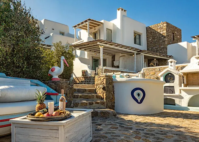 Manolia Luxury Private House By Mykonian Kazarte Vakantiehuis *